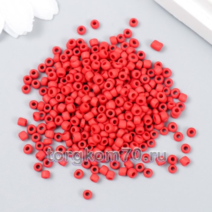 130568f669a711ee84278af3fd022432_1ede451269a711ee84278af3fd022432 Бисер "Zlatka" 08/0, 3 мм, 10 г 0045M красный — изображение 1