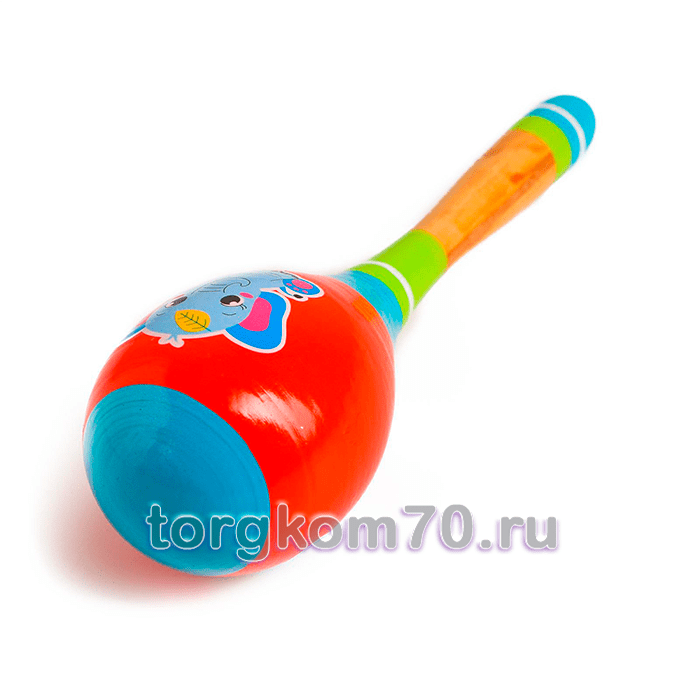 e6d7a388744d11ed90158af3fd022432_90226bf27fb111ee90138af3fd022432 Маракас "Слон" 20 × 6 см — изображение 1