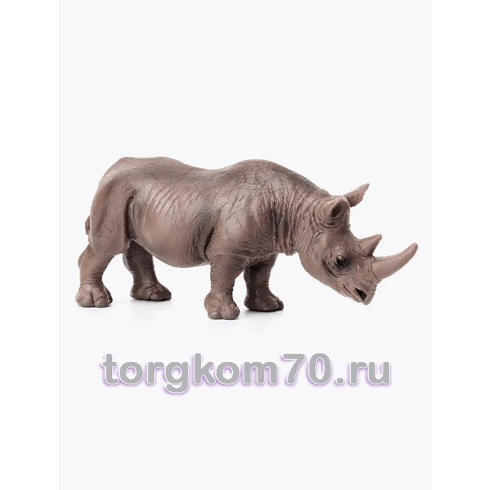 59234256c57611ee84e78af3fd022432_e2fac832c71011ee878f8af3fd022432 Фигурка животного Носорог — изображение 1