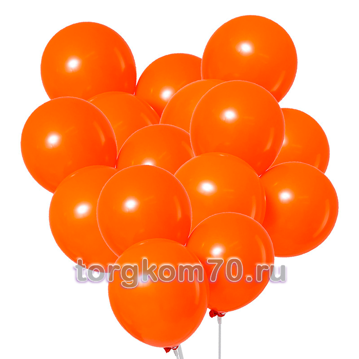 62ee464ce1d611ee99138af3fd022432_bbb29faeedb511ee99138af3fd022432 Шар латексный 12", пастель, набор 50 шт., цвет оранжевый — изображение 1