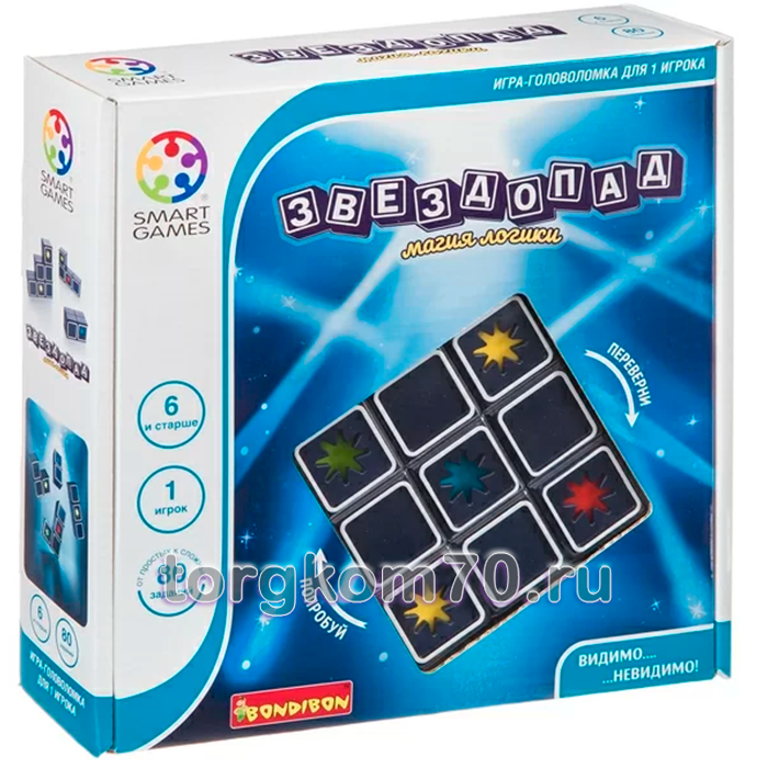 7739637002c911ef99138af3fd022432_e2446cb802cf11ef99138af3fd022432 Логическая игра Bondibon Звездопад , арт. SG 092 RU. — изображение 1