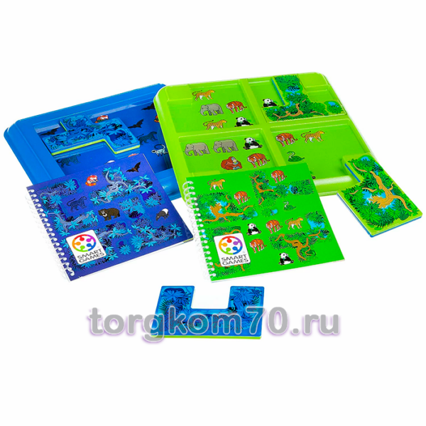 Логическая игра Bondibon Джунгли. Прятки, арт. SG 105 RU. — изображение 3