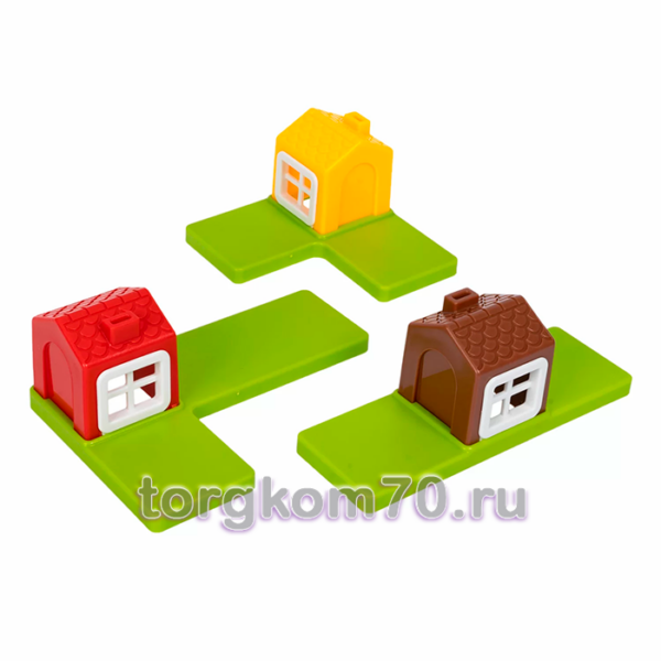 Логическая игра Bondibon Три маленьких поросёнка, арт. SG 023 RU. — изображение 6