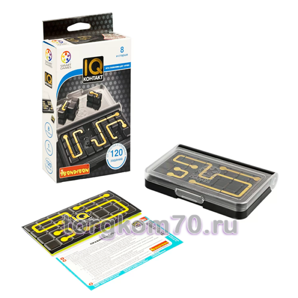 Логическая игра Bondibon IQ-Контакт, арт. SG 467 RU. — изображение 2
