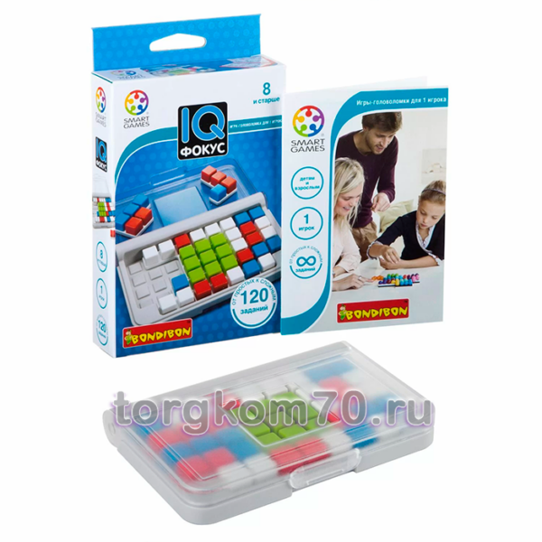 Логическая игра Bondibon IQ-Фокус, арт. SG 422 RU. — изображение 2