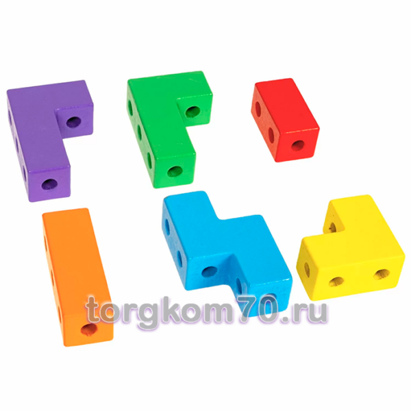 Игра-головоломка для дошкольников Bondibon «ЧЕТРИС», BOX — изображение 7