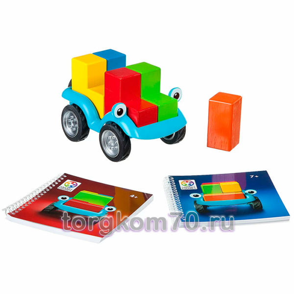 Логическая игра Bondibon Smart Тачка 5X5, арт. SG 018 RU. — изображение 4