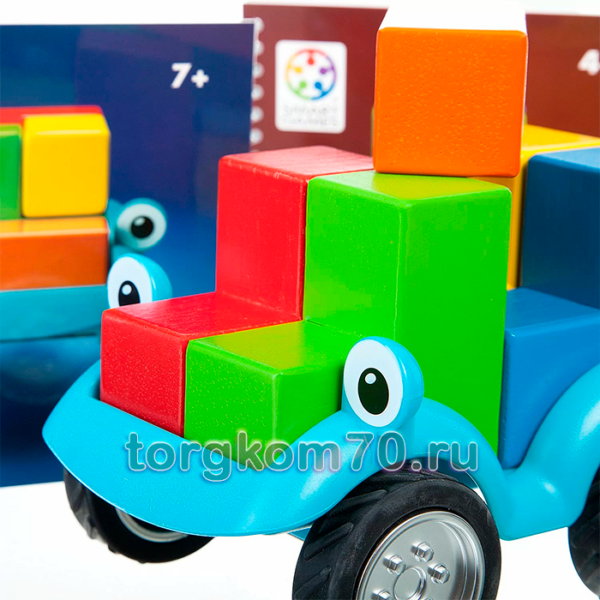 Логическая игра Bondibon Smart Тачка 5X5, арт. SG 018 RU. — изображение 5