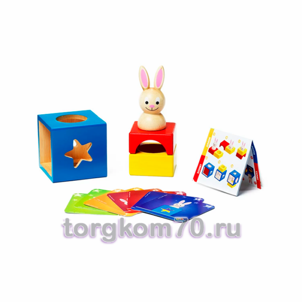 Логическая игра Bondibon Застенчивый Кролик, арт. SG 037 RU — изображение 2