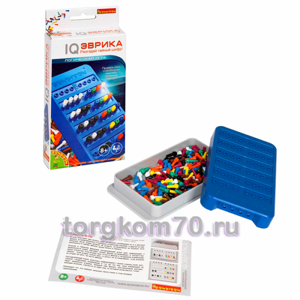 Логическая игра Bondibon IQ Эврика , арт. ВВ2606 — изображение 2
