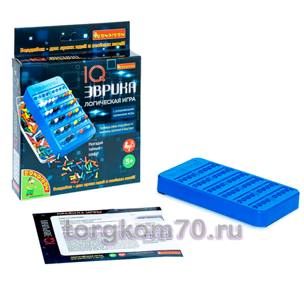Логическая игра Bondibon IQ Эврика премиум-издание, арт. ВВ5136 — изображение 2