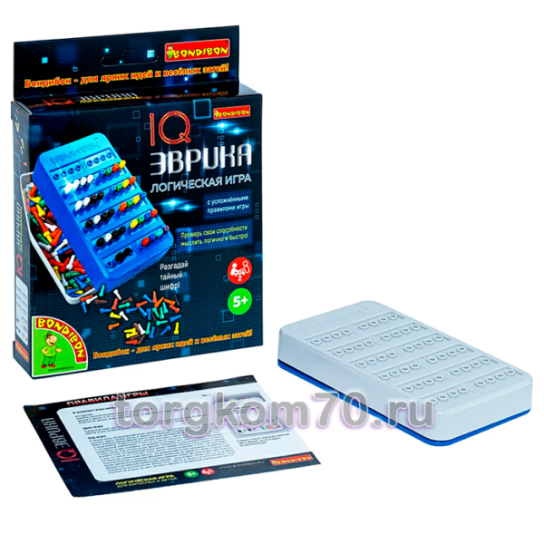 Логическая игра Bondibon IQ Эврика премиум-издание, арт. ВВ5137 — изображение 2