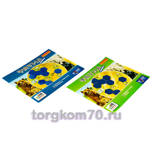 Логическая игра Bondibon, Фауна, ВОХ 240х240х55мм, арт.877 086-2. — изображение 3