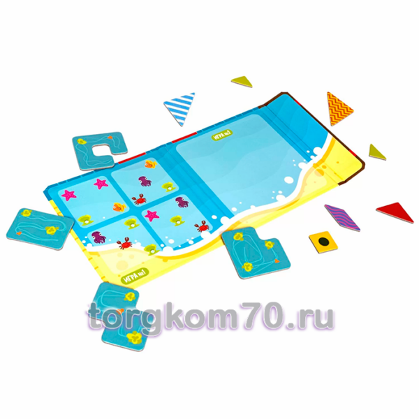 Мини-игры в дорогу "МАГНИТНЫЕ ГОЛОВОЛОМКИ" 2 в 1 Bondibon — изображение 3