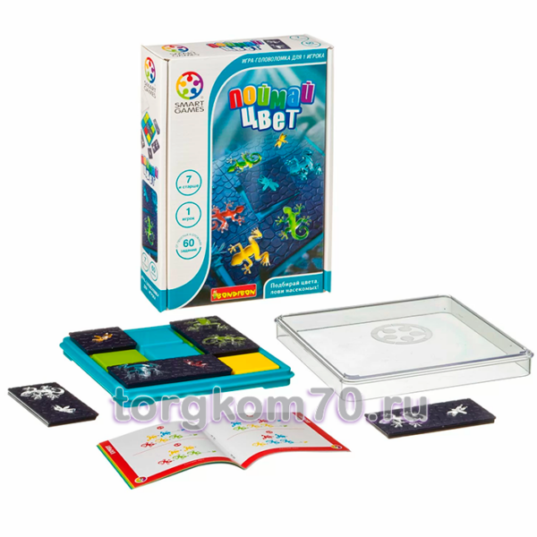 Логическая игра Bondibon Поймай цвет, арт. SG 443 RU — изображение 2