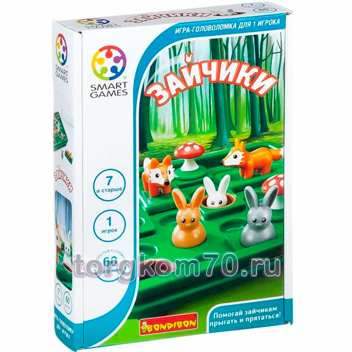 eb35ce4202b711ef99138af3fd022432_4433716402bf11ef99138af3fd022432 Логическая игра Bondibon Зайчики, арт. SG 421 RU. — изображение 1