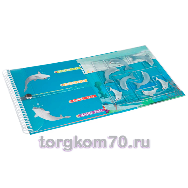 Магнитная игра Bondibon для путешествий, ДЕЛЬФИНЧИКИ, SGT 310 RU. — изображение 2