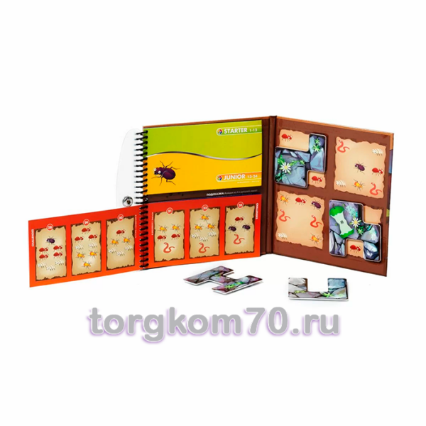 Магнитная игра Bondibon для путешествий, ДЕЛОВЫЕ ЖУКИ, SGT 230 RU. — изображение 2