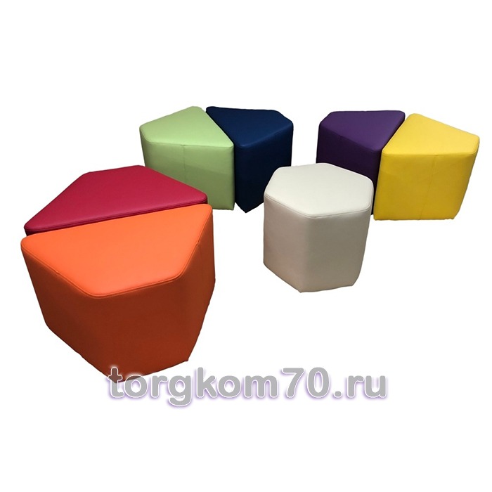 83554b7653c111ef97b28af3fd022432_72eddc6e53ce11ef97b28af3fd022432 Пуфы фигурные (трапеции, шестиугольные и пр) - 60*40*45 — изображение 1