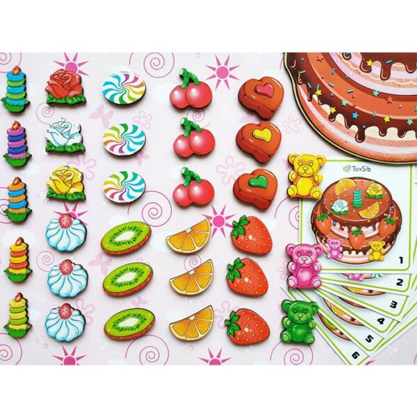 Магнитная игра "Тортик" — изображение 2