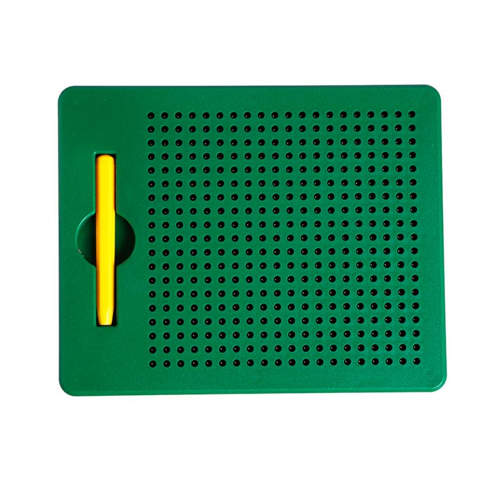 fd5006c2ae3011ef92df8af3fd022432_a4c44cd4b83f11ef91a68af3fd022432 Планшет обучающий «Магнитное рисование», 380 отверстий, цвет зелёный — изображение 1